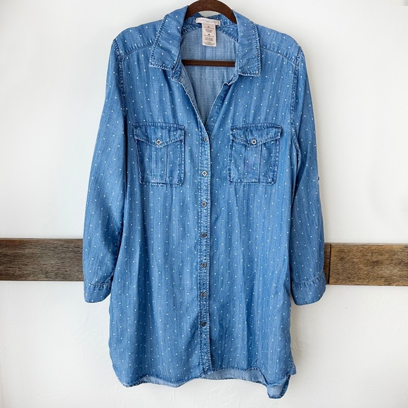 Philosophy Blue Denim Tunic - Picture 1 of 5
